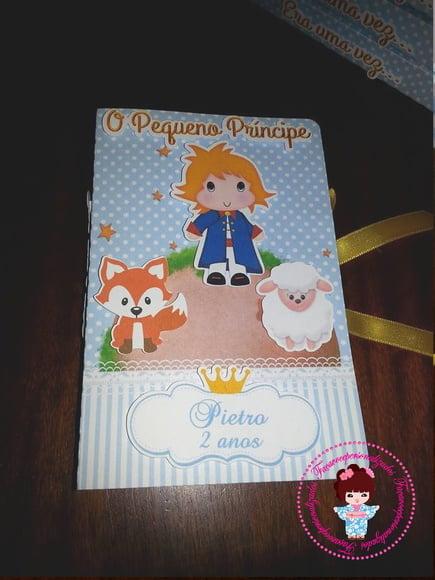 Convite Livro Pequeno Príncipe