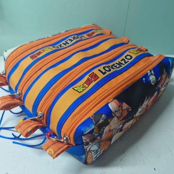 Estojo 4 Divisorias Dragon Ball Retro
