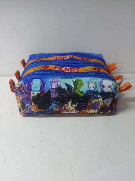 Estojo Triplo Dragon Ball