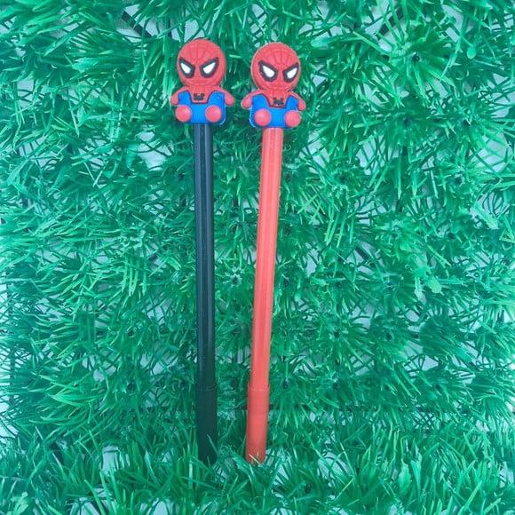 Estojo Triplo Homem Aranha + 1 Caneta
