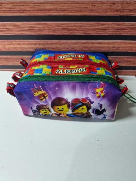 Estojo Triplo Lego Movie
