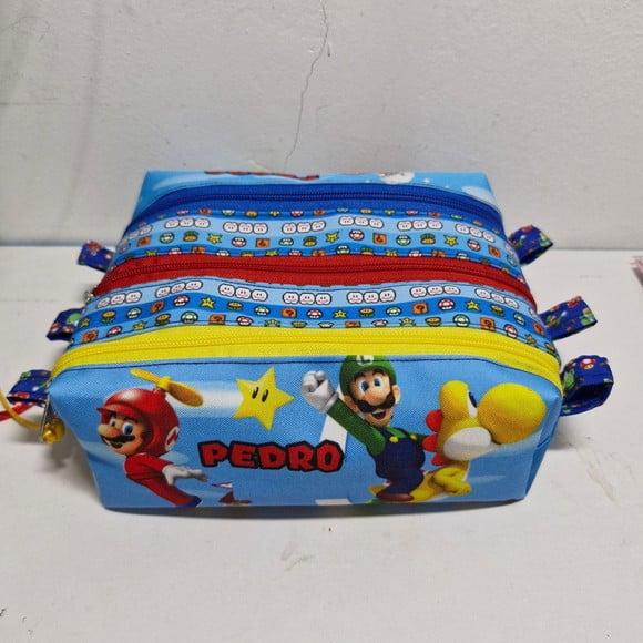 Estojo Triplo Mario Bros
