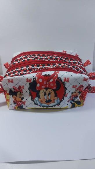 Estojo Triplo Minnie