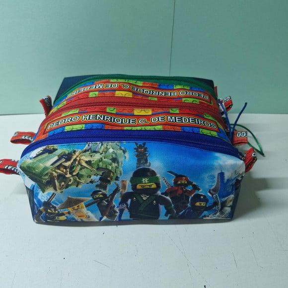 Estojo Triplo Ninjago