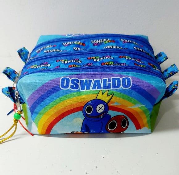 Estojo Triplo Rainbow Friends