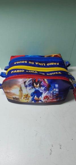 Estojo Triplo Sonic 3