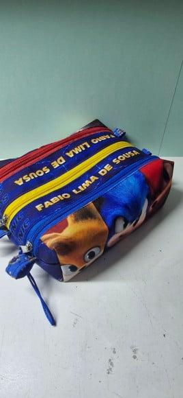 Estojo Triplo Sonic 3