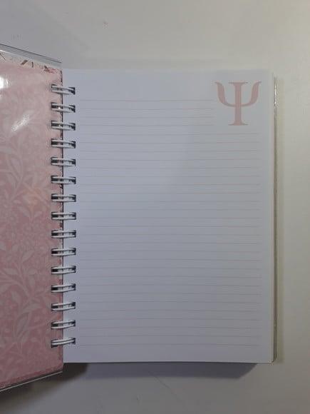 Kit Agenda 2026 + Caderno Psicologia