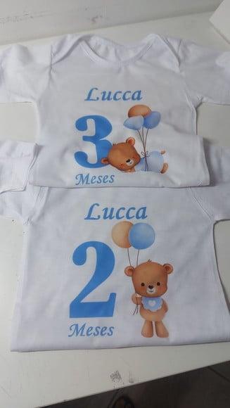Kit Body Mesversario Ursinho