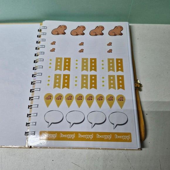 Kit Caderno Capivara