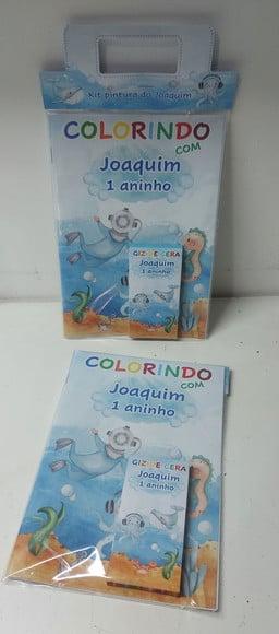 Kit Colorir Fundo do Mar