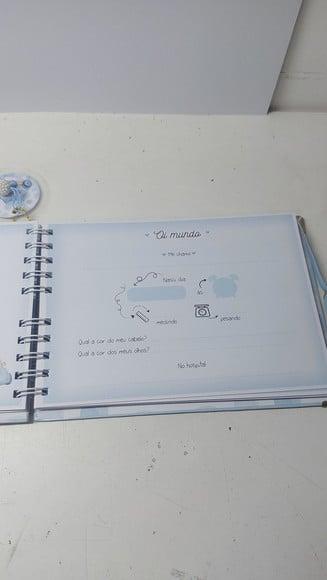 Kit Livro do Bebê + Caderneta Vacina Carrinho