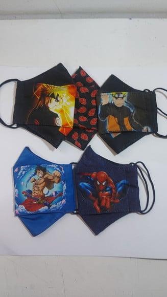 Kit máscaras 3d personalizado