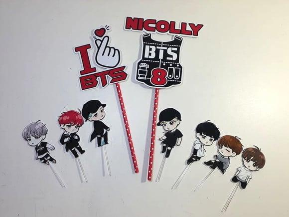 Kit Só 1 Bolinho - Bts