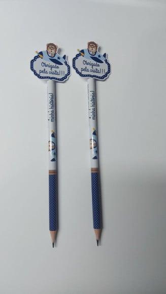 Lapis Personalizado Urso Aviador