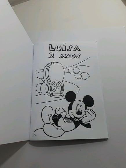 Livro Colorir Casa do Mickey