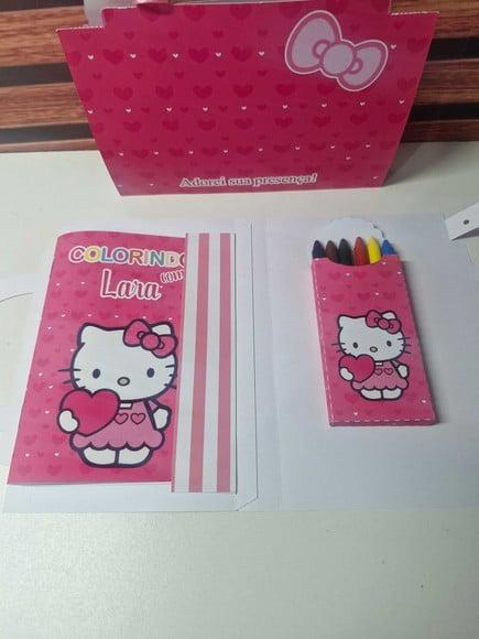 Maletinha Pintura Hello Kitty