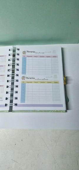 Mini Agenda Planejamento Escolar