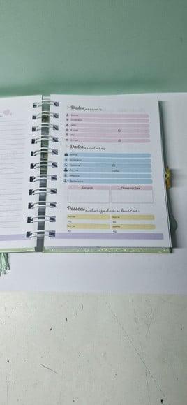 Mini Agenda Planejamento Escolar