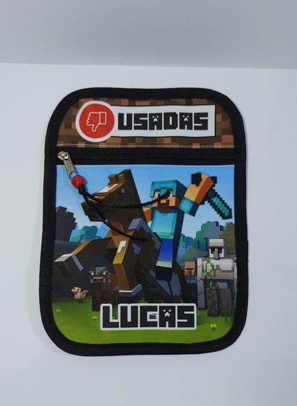Porta máscaras minecraft