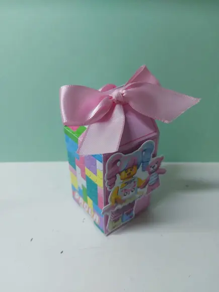20 Caixas Lego Rosa