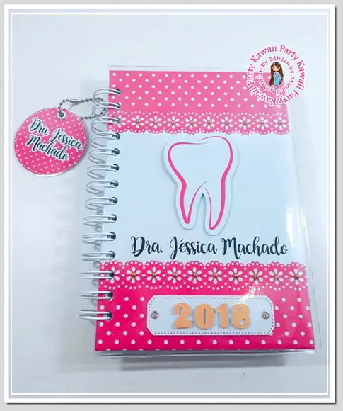 Agenda Dentista Pink 2026