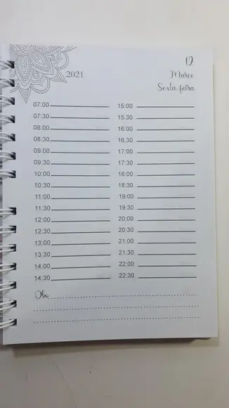 Agenda Flor de Lotus