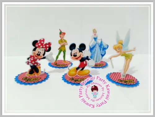 Aplique 3d para Latinha Mickey