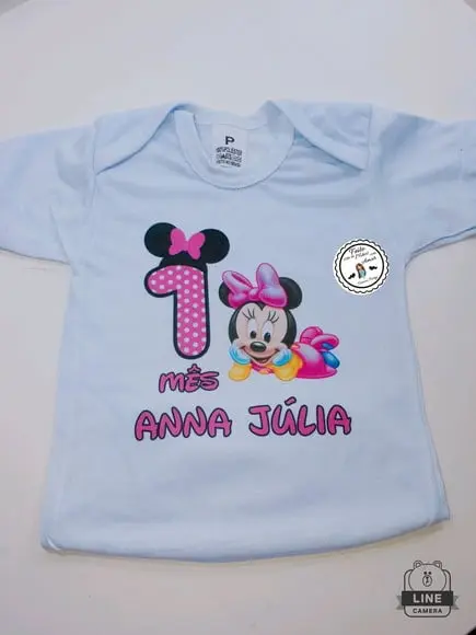 Body Mesversario Minnie Baby