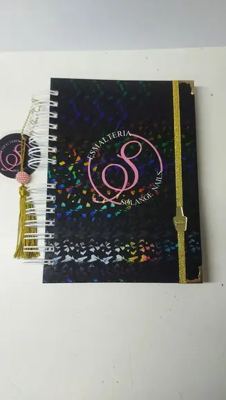 Caderno Agendamento Manicure