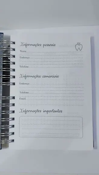 Caderno Agendamentos Dentista