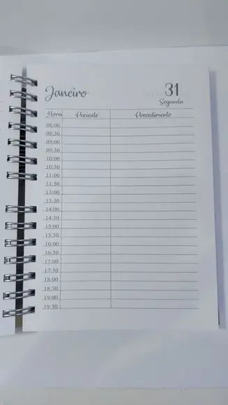 Caderno Agendamentos Dentista