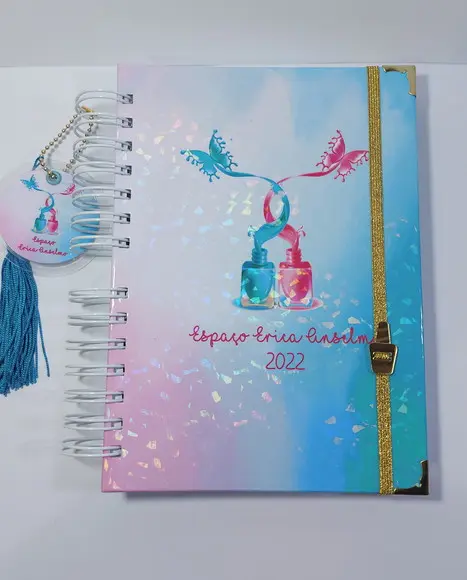 Caderno Agendamentos Manicure