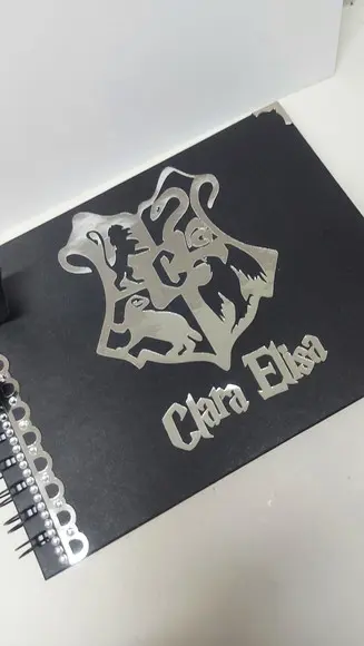 Caderno Assinaturas Harry Potter