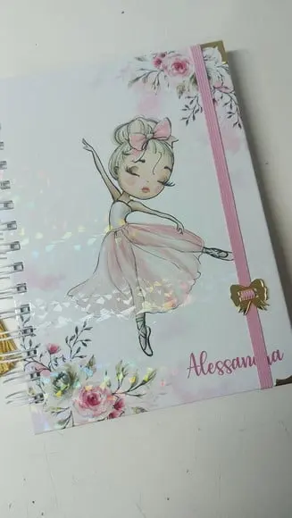 Caderno Bailarina