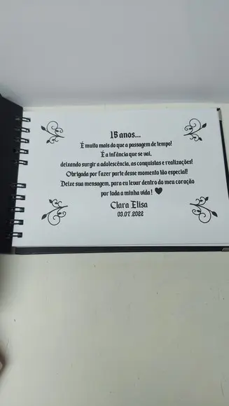 Caderno Assinaturas Harry Potter