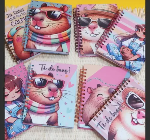 Caderno Capi Fofas