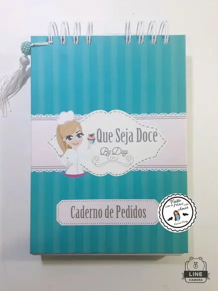 Caderno de Pedidos Confeiteira