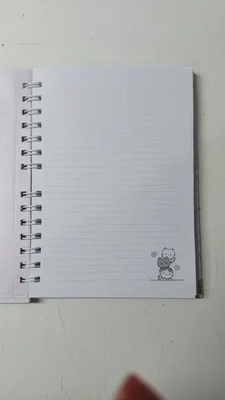 Caderno Gatinho
