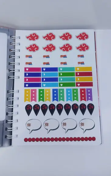 Caderno Naruto