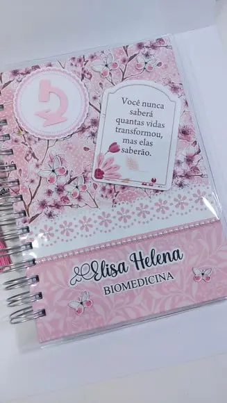 Caderno Personalizado Biomedicina