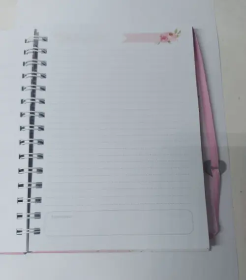 Caderno Personalizado Letra