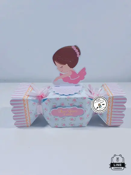Caixa Bala 3d Bailarina