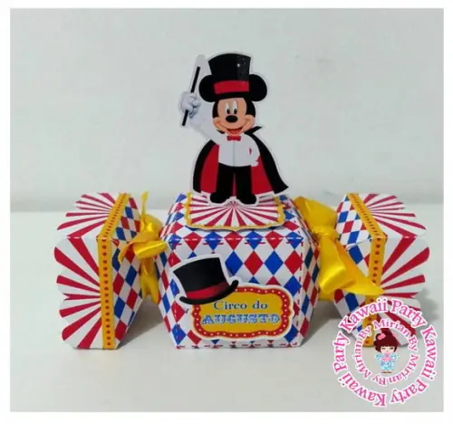 Caixa Bala Circo do Mickey