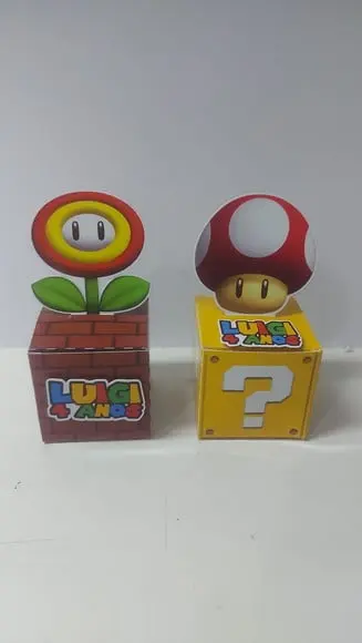 Caixa Box Mario Bros