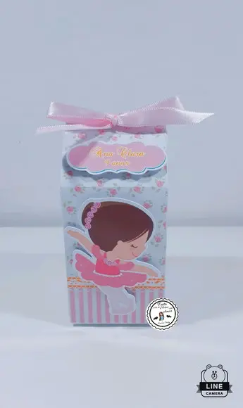 Caixa Milk Bailarina