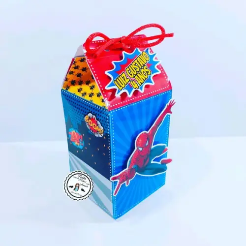 Caixa Milk Homem Aranha
