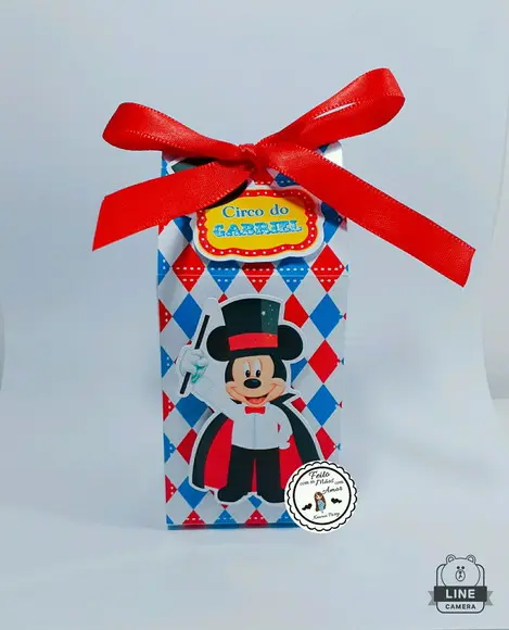 Caixa Milk Mickey Mágico