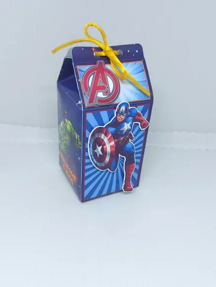 Caixa Milk Vingadores
