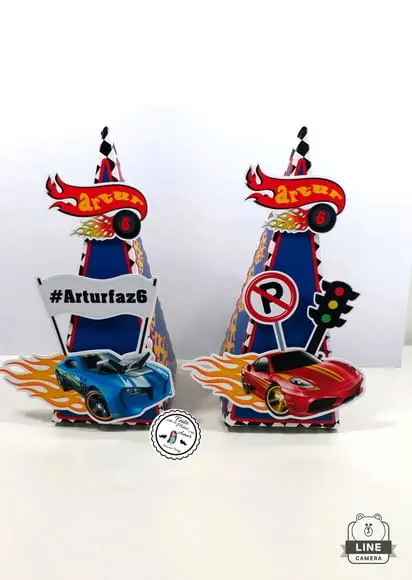 Caixa Piramide Hot Wheels
